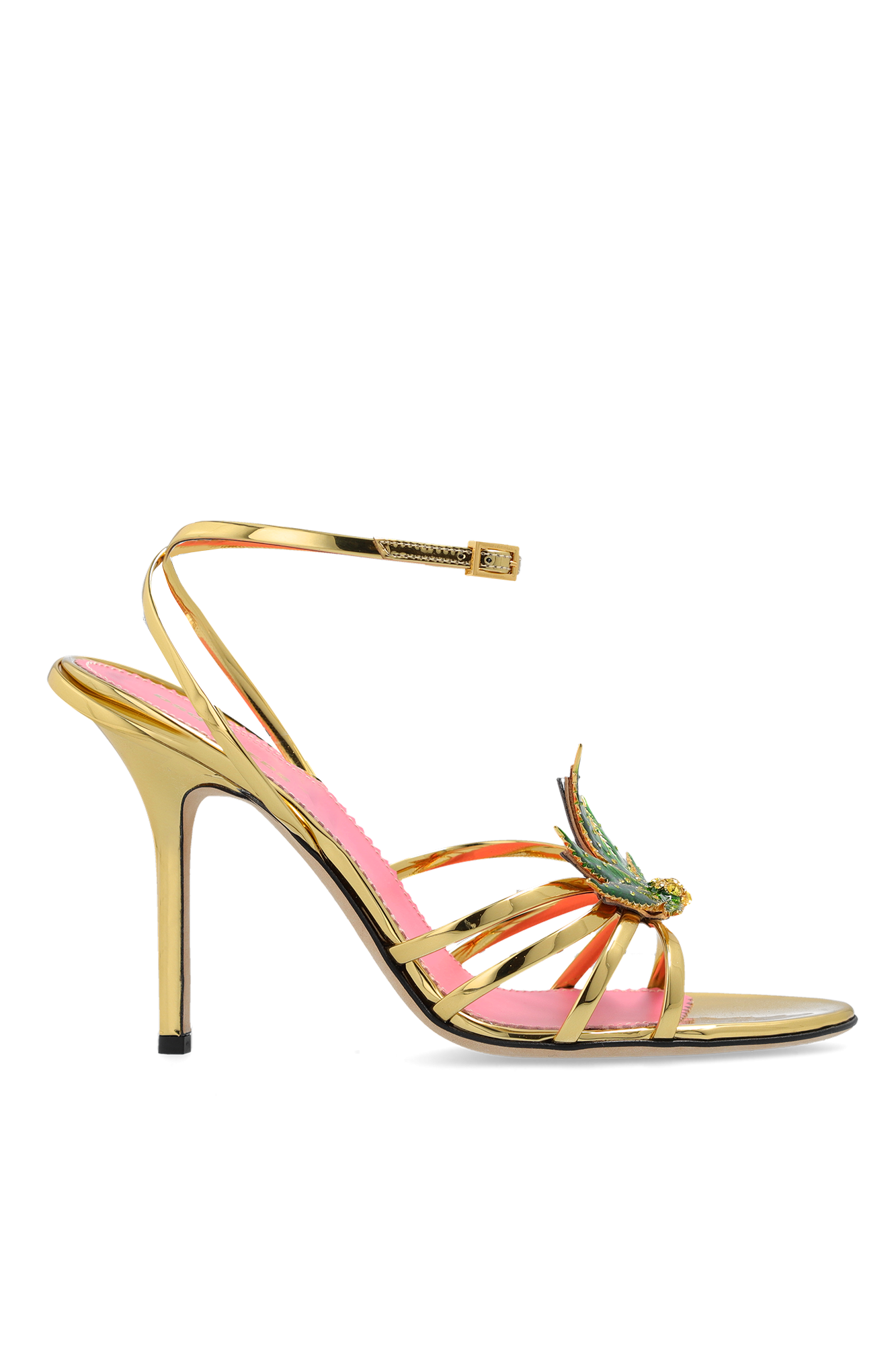 Gold 'Marija' Heeled Sandals Dsquared2 - Vitkac Canada